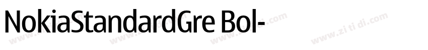 NokiaStandardGre Bol字体转换